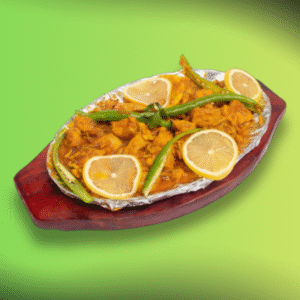 Chicken Green chilli Lemon Handi