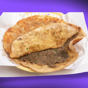 Beef Qeema Paratha