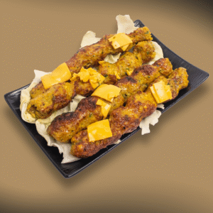Chicken Cheese Seekh Kabab(4pcs)