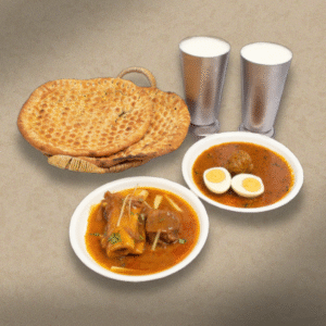 Deal #1 - (Single) Nihari, (Single) Anda Kofta, (2) Kulcha, (2) Fresh Lahori Lasi