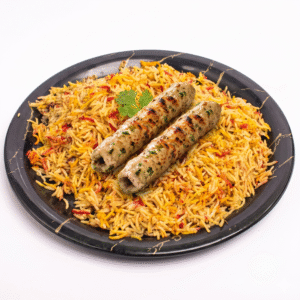 Chicken Kabab Biryani