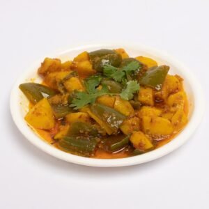 Aloo Shimla Mirch Fry