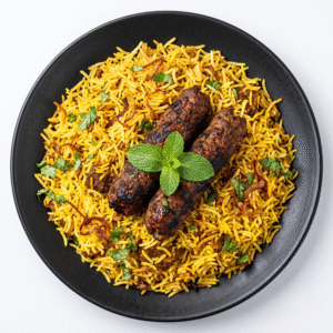Mutton Kabab Pulao